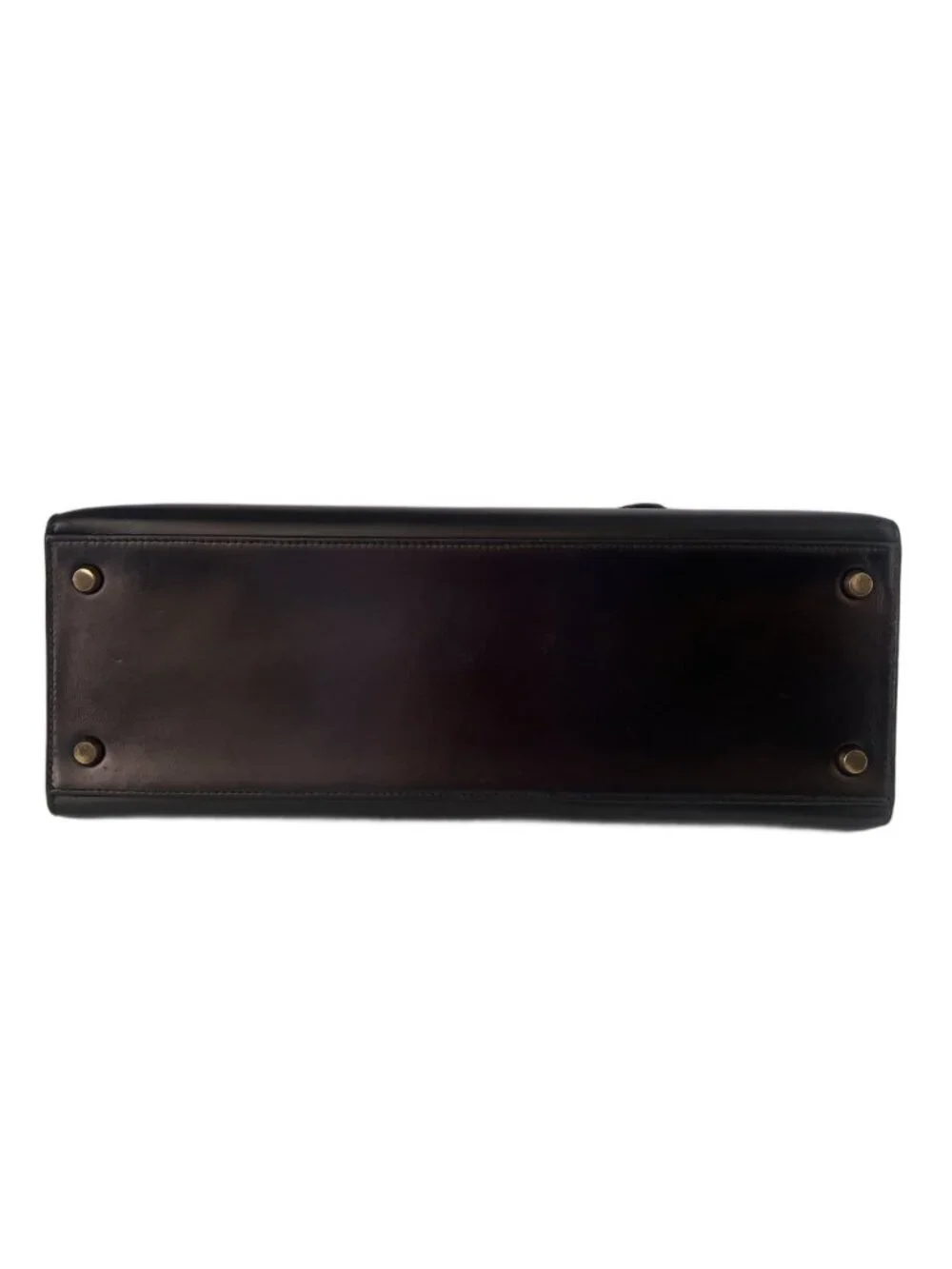 Hermes Kelly 32 Sellier Black Box Leather Gold Hardware (GHW) - Picture 4 of 16